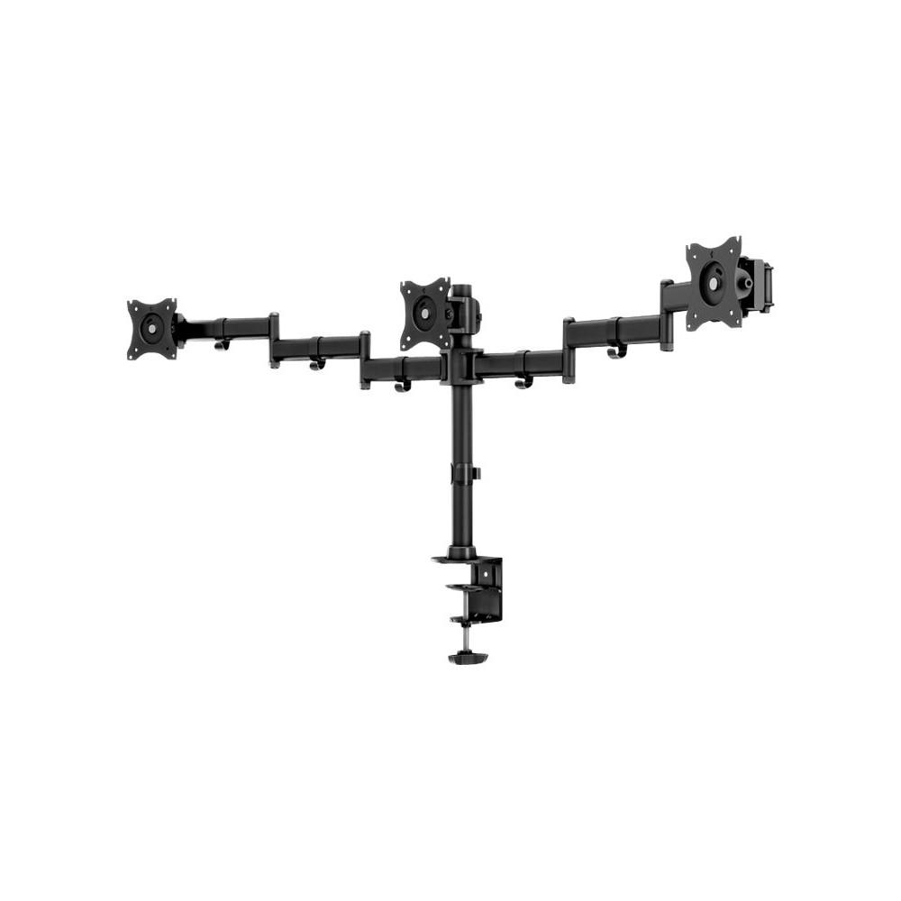 Produktbild för Multibrackets M Deskmount Basic Triple monteringssats - för 3 LCD-bildskärmar - svart