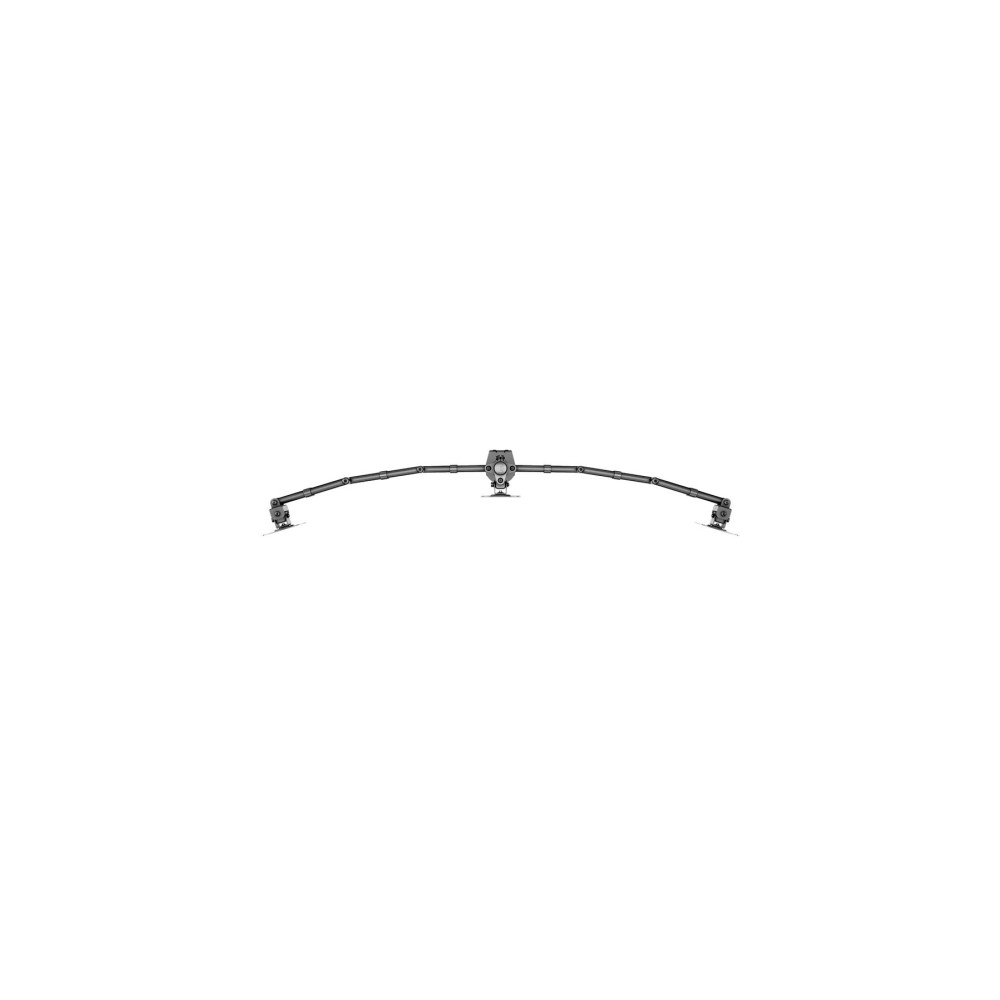 Produktbild för Multibrackets M Deskmount Basic Triple monteringssats - för 3 LCD-bildskärmar - svart