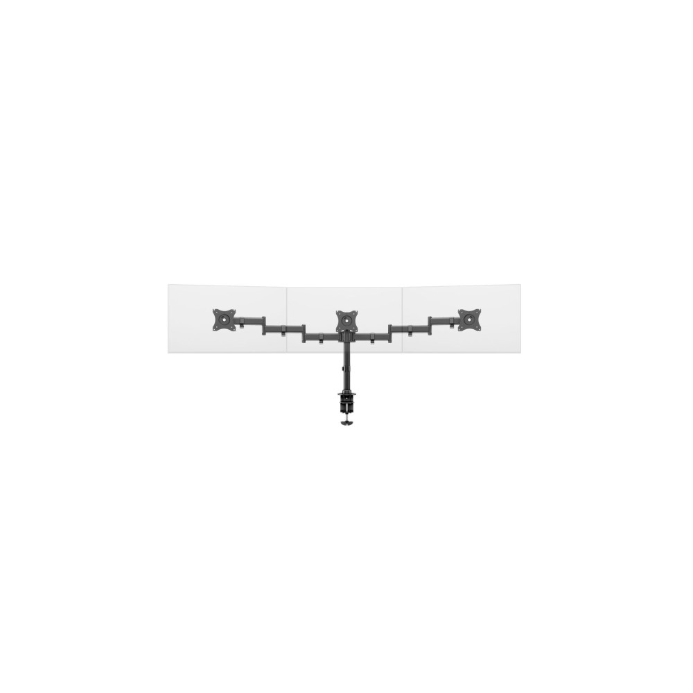 Produktbild för Multibrackets M Deskmount Basic Triple monteringssats - för 3 LCD-bildskärmar - svart