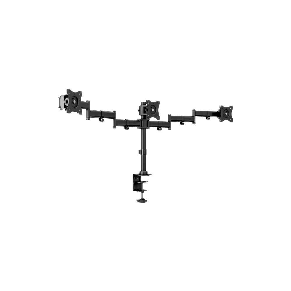 Produktbild för Multibrackets M Deskmount Basic Triple monteringssats - för 3 LCD-bildskärmar - svart