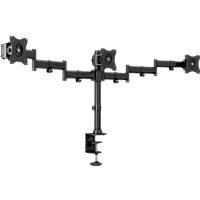 Produktbild för Multibrackets M Deskmount Basic Triple monteringssats - för 3 LCD-bildskärmar - svart