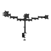Produktbild för Multibrackets M Deskmount Basic Triple monteringssats - för 3 LCD-bildskärmar - svart