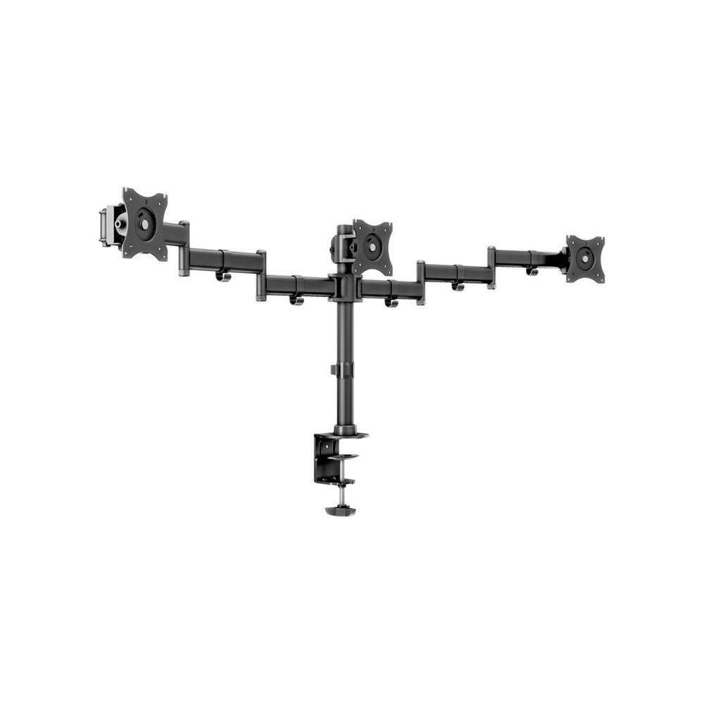 Produktbild för Multibrackets M Deskmount Basic Triple monteringssats - för 3 LCD-bildskärmar - svart