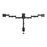 Produktbild för Multibrackets M Deskmount Basic Triple monteringssats - för 3 LCD-bildskärmar - svart