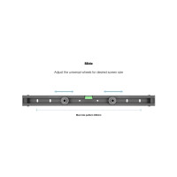 Produktbild för Multibrackets M Universal Wallmount Small monteringssats - för platt panel - svart