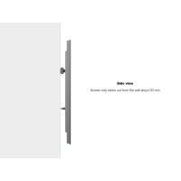 Produktbild för Multibrackets M Universal Wallmount Small monteringssats - för platt panel - svart