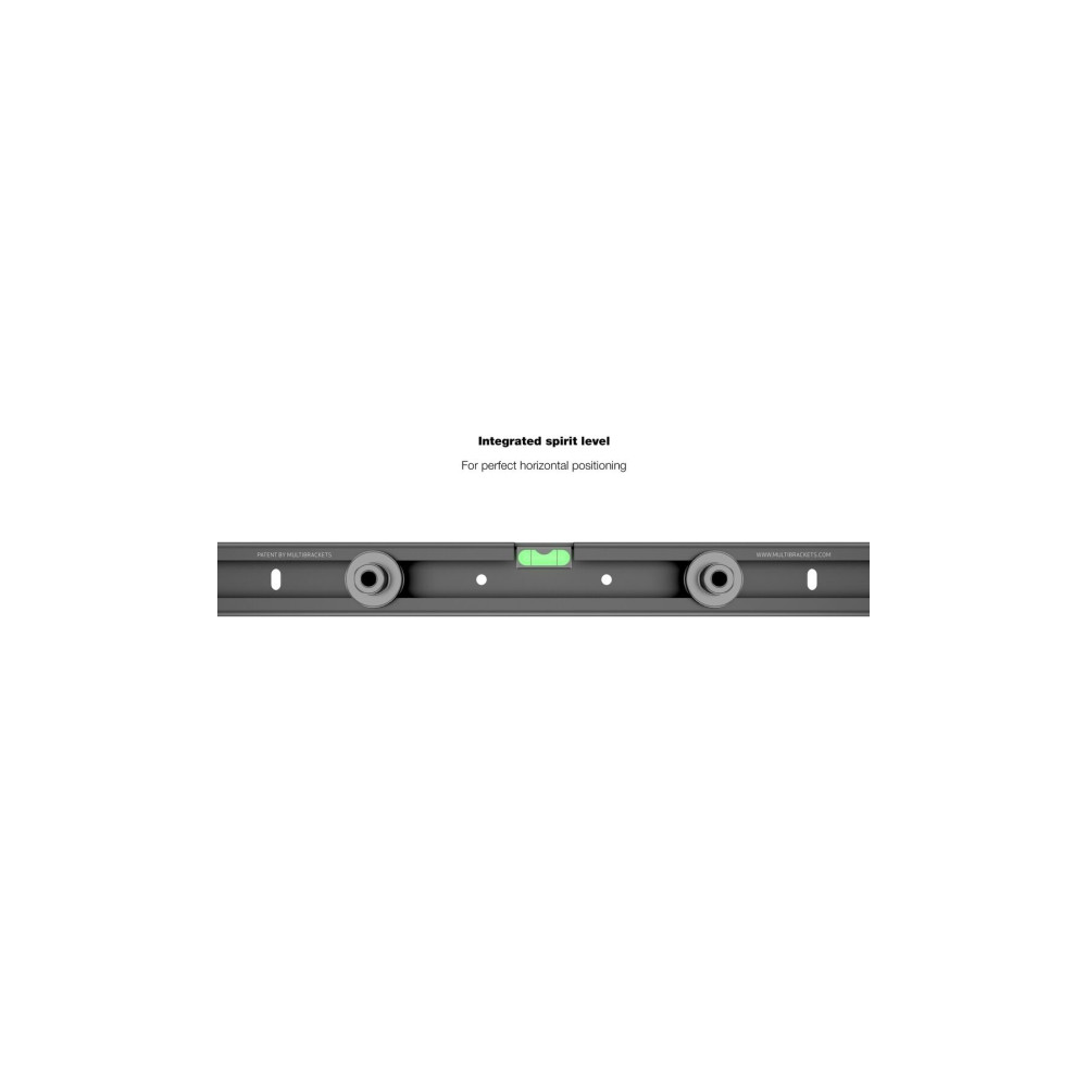 Produktbild för Multibrackets M Universal Wallmount Small monteringssats - för platt panel - svart
