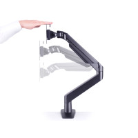 Produktbild för Multibrackets M VESA Gas Lift Arm Single monteringssats - för LCD-display - silver