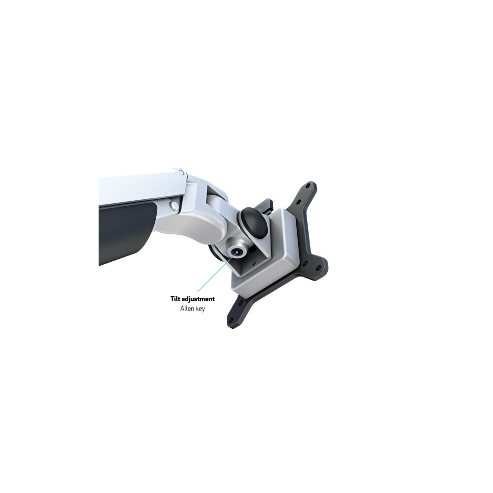 Produktbild för Multibrackets M VESA Gas Lift Arm Single monteringssats - för LCD-display - silver