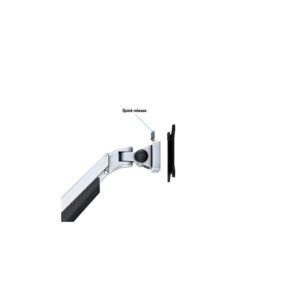 Produktbild för Multibrackets M VESA Gas Lift Arm Single monteringssats - för LCD-display - silver