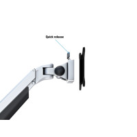 Produktbild för Multibrackets M VESA Gas Lift Arm Single monteringssats - för LCD-display - silver