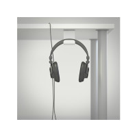 Produktbild för Multibrackets M Headset Holder monteringssats - för hörlurar/headset - vit