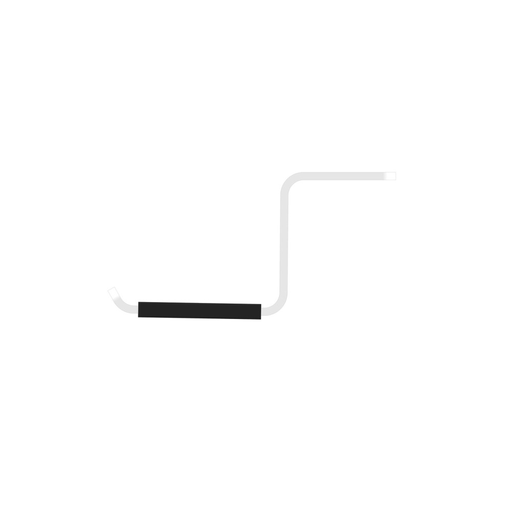 Produktbild för Multibrackets M Headset Holder monteringssats - för hörlurar/headset - vit
