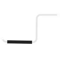 Produktbild för Multibrackets M Headset Holder monteringssats - för hörlurar/headset - vit