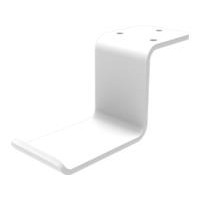 Produktbild för Multibrackets M Headset Holder monteringssats - för hörlurar/headset - vit