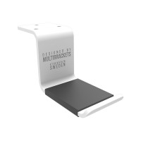 Produktbild för Multibrackets M Headset Holder monteringssats - för hörlurar/headset - vit