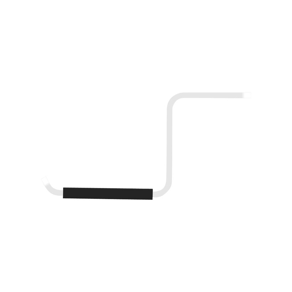 Produktbild för Multibrackets M Headset Holder monteringssats - för hörlurar/headset - vit