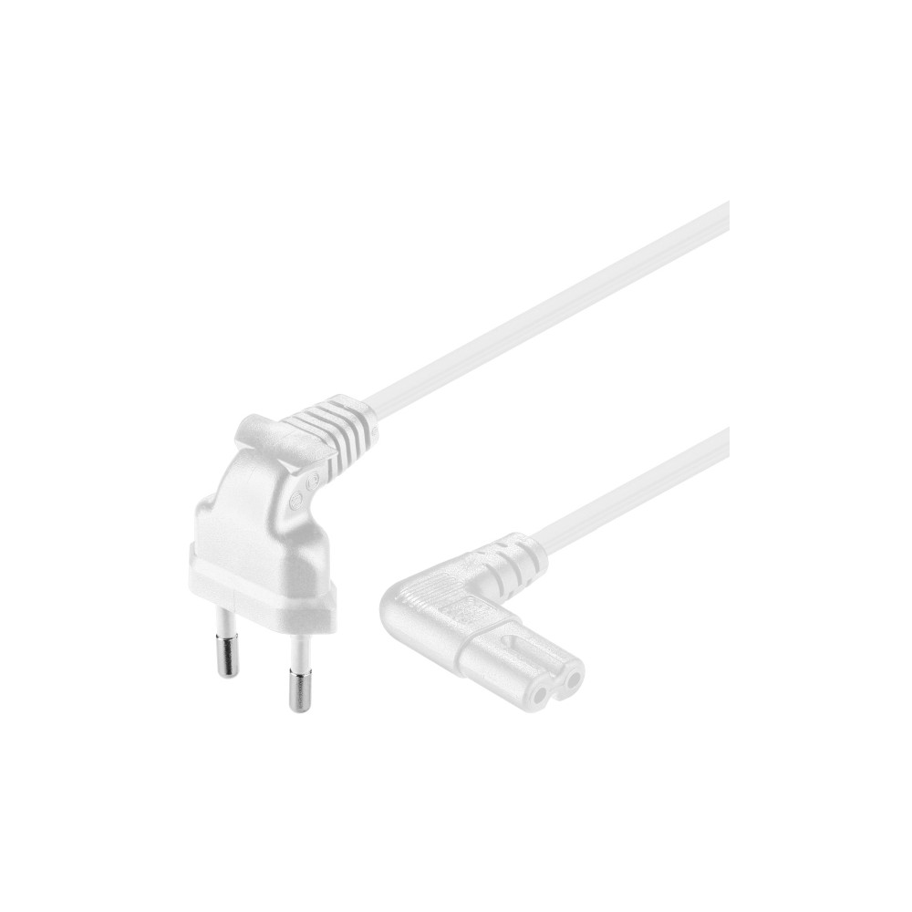 Produktbild för goobay - strömkabel - Eurokontakt till power IEC 60320 C7 - 5 m