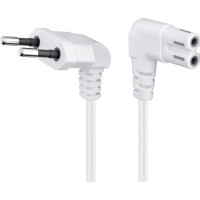 Produktbild för goobay - strömkabel - Eurokontakt till power IEC 60320 C7 - 5 m