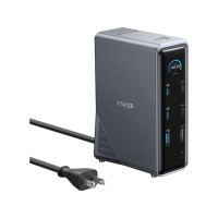 Produktbild för Anker 14-in-1 - dockningsstation - USB-C - 14 platser - 2 x HDMI - 1GbE