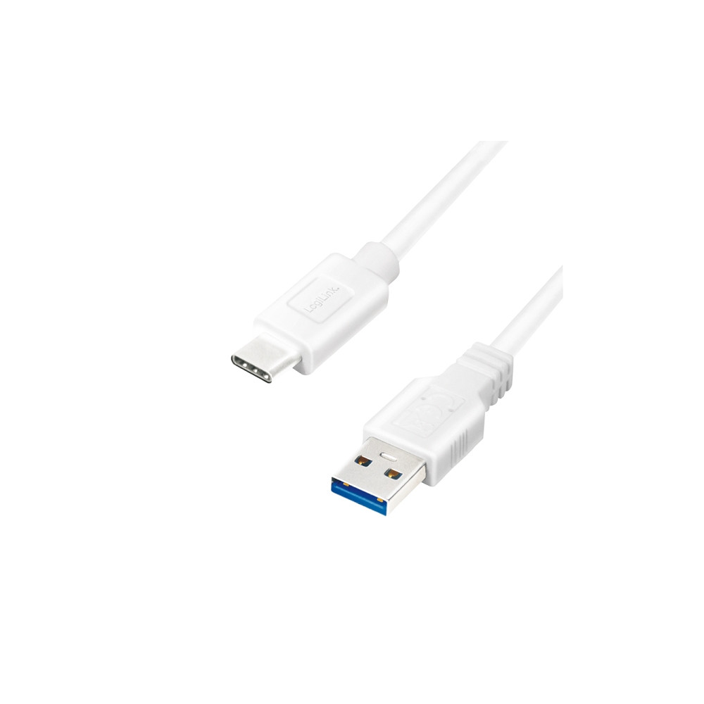 Produktbild för LogiLink - USB typ C-kabel - USB typ A till USB-C - 15 cm