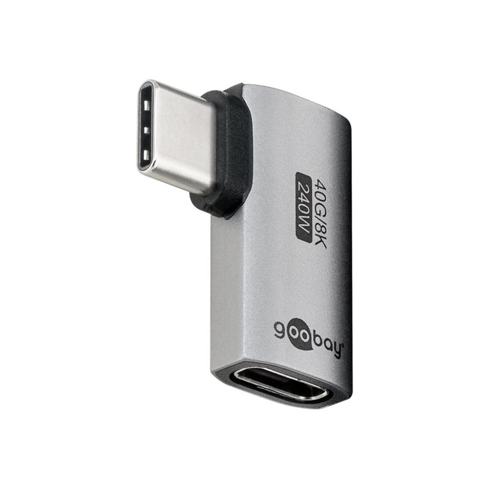 Produktbild för goobay - USB typ C-adapter - 24 pin USB-C till 24 pin USB-C