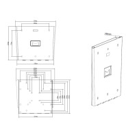 Produktbild för Multibrackets M VESA Wallmount III monteringssats - för LCD-display - svart