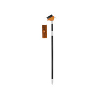 Produktbild för Home It Green it® kakelrengöring med 2 borstar och teleskops...