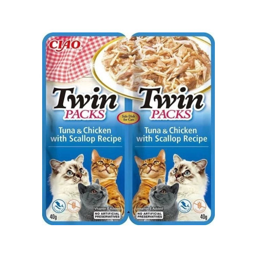INABA Inaba Foods Inaba Ciao godis till katt, tonfisk och kammussl...