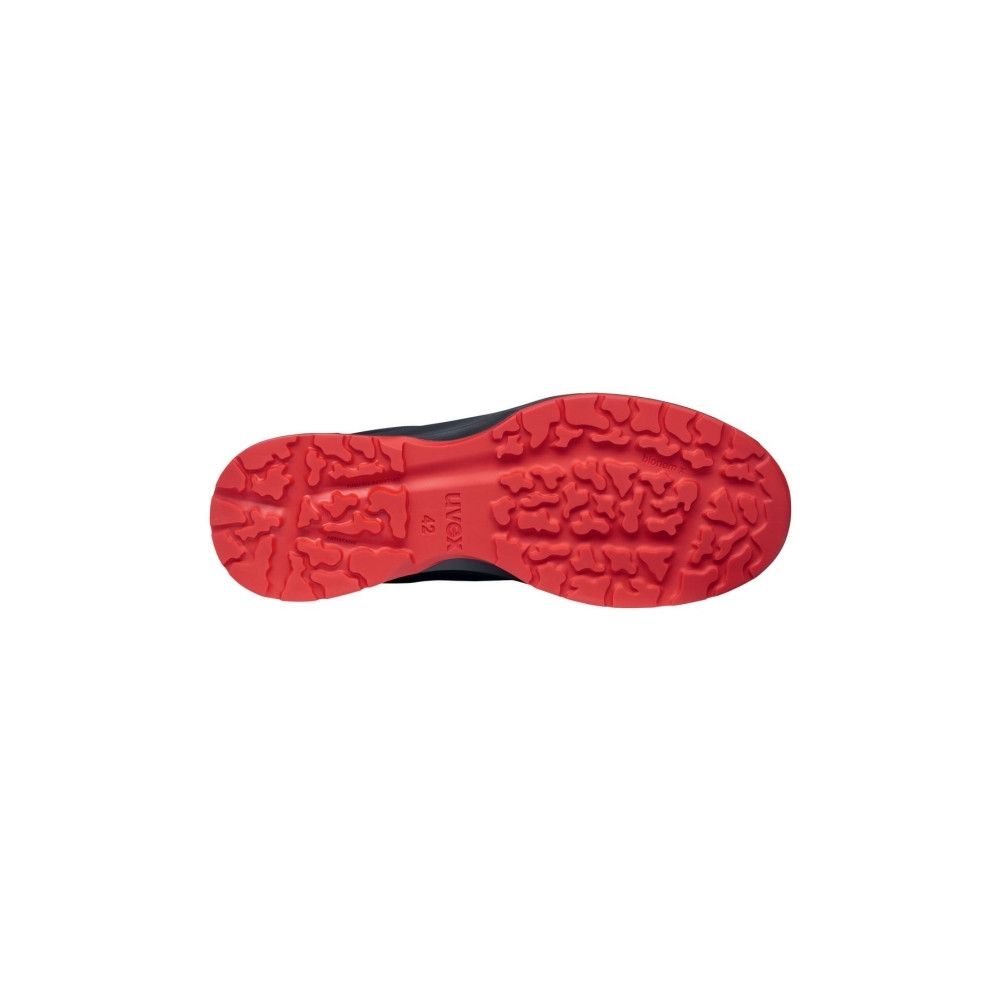 Produktbild för Uvex 1 x-craft, Honkoppling, Vuxen, Säkerhetsskor, Svart, Rö...