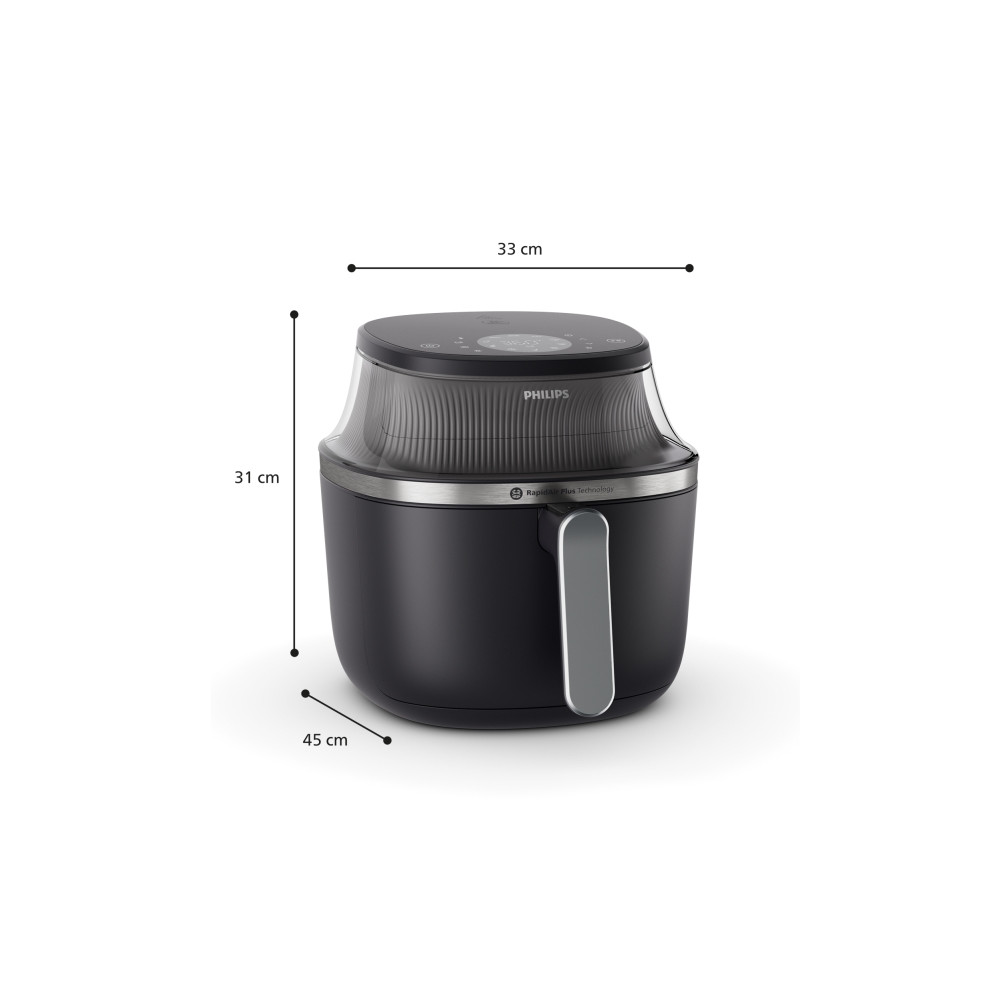 Produktbild för Philips 3000 series Airfryer 7,2 l, Varmluftsfritös, 7,2 l,...