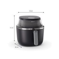 Produktbild för Philips 3000 series Airfryer 7,2 l, Varmluftsfritös, 7,2 l,...