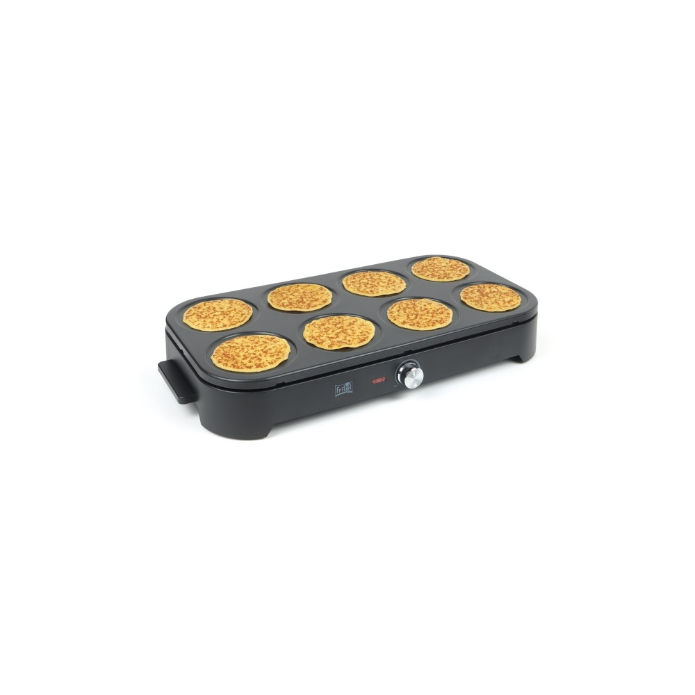 Produktbild för Fritel PM 2260, 8 pannkaka(r), Svart, 150 cm, Aluminium, Svä...