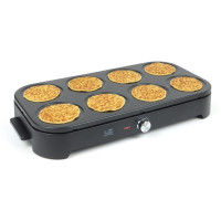 Produktbild för Fritel PM 2260, 8 pannkaka(r), Svart, 150 cm, Aluminium, Svä...