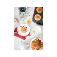 Produktbild för Fritel PM 2260, 8 pannkaka(r), Svart, 150 cm, Aluminium, Svä...