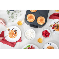 Produktbild för Fritel PM 2260, 8 pannkaka(r), Svart, 150 cm, Aluminium, Svä...