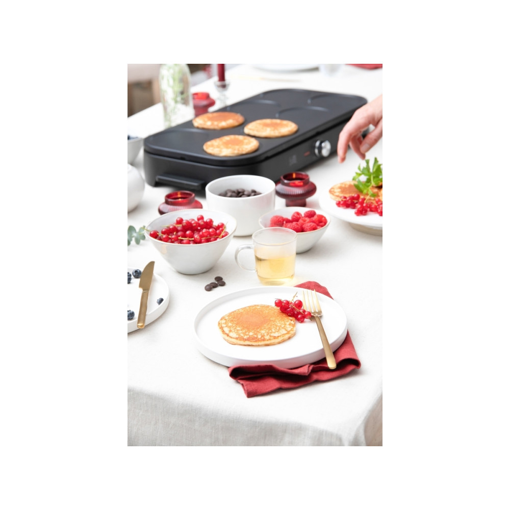 Produktbild för Fritel PM 2260, 8 pannkaka(r), Svart, 150 cm, Aluminium, Svä...