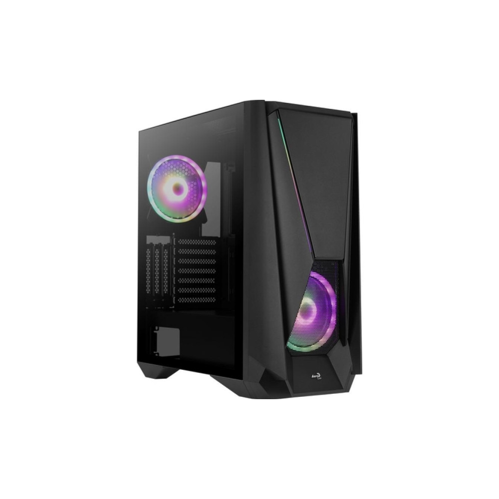 Produktbild för AeroCool Visor - Tempered Glass Edition - mid tower - utökad ATX