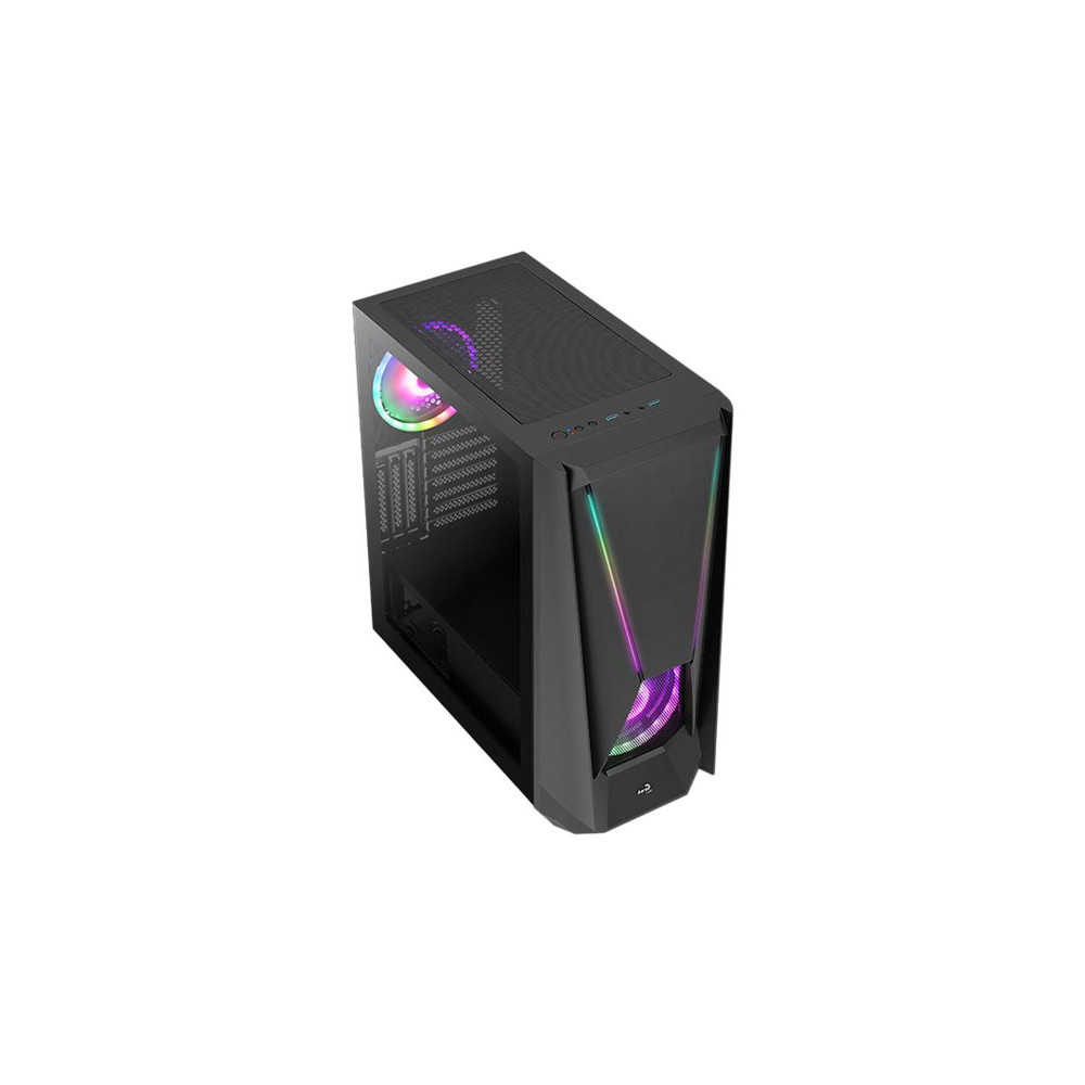 Produktbild för AeroCool Visor - Tempered Glass Edition - mid tower - utökad ATX