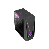Produktbild för AeroCool Visor - Tempered Glass Edition - mid tower - utökad ATX