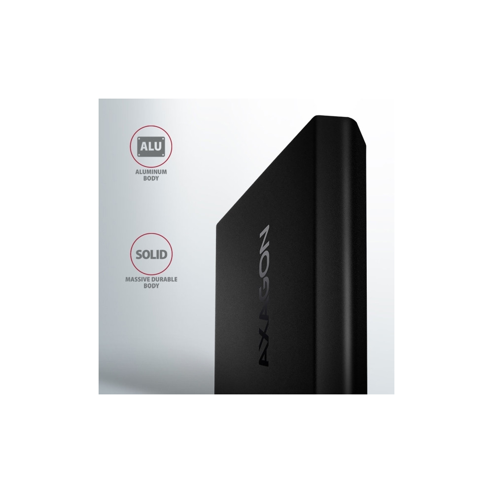 Produktbild för AXAGON EEM2-UB2 - förvaringslåda - M.2 NVMe Card / PCIe (NVMe) - USB-C 3.2 (Gen 2)