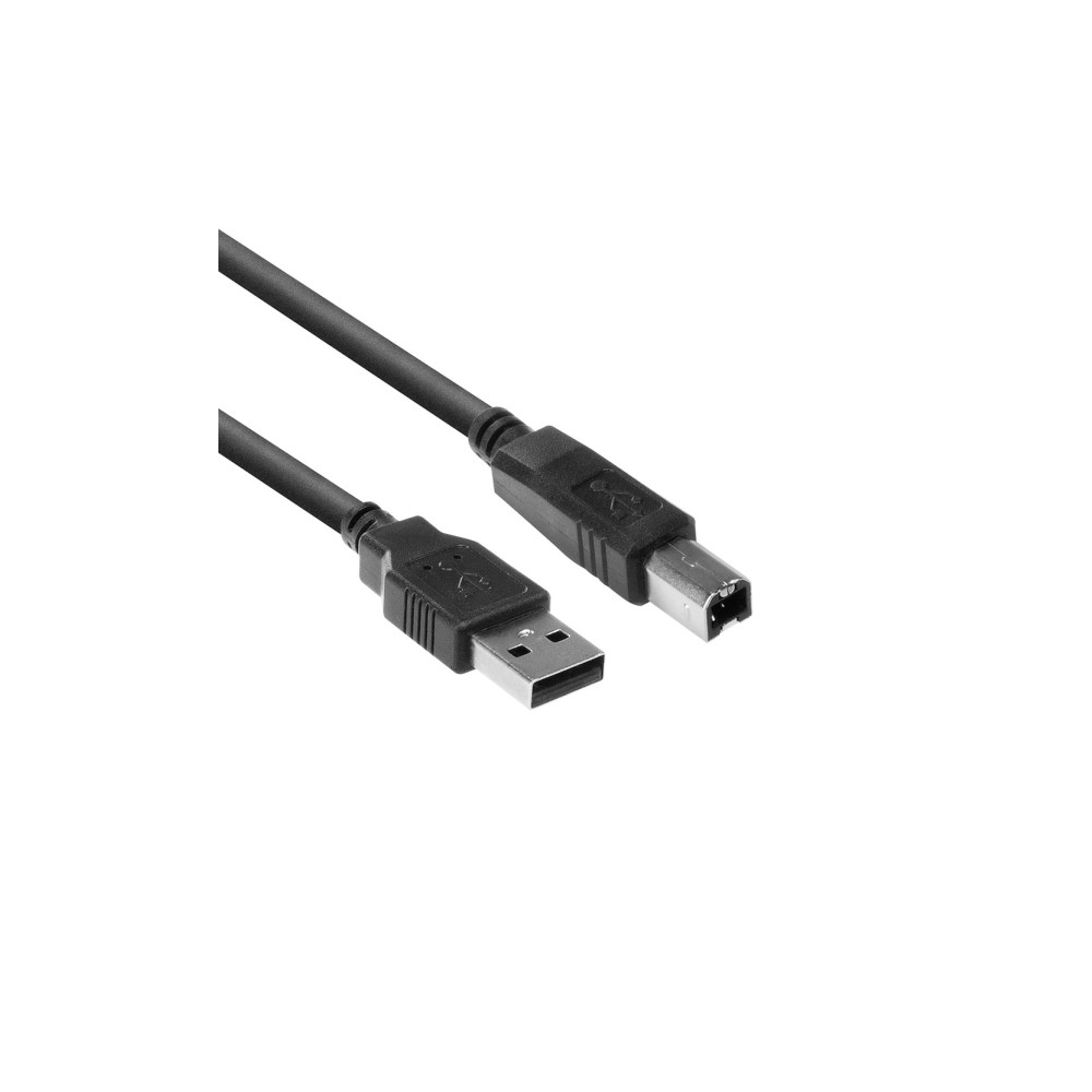 Produktbild för ACT - USB-kabel - USB typ B till USB - 1 m