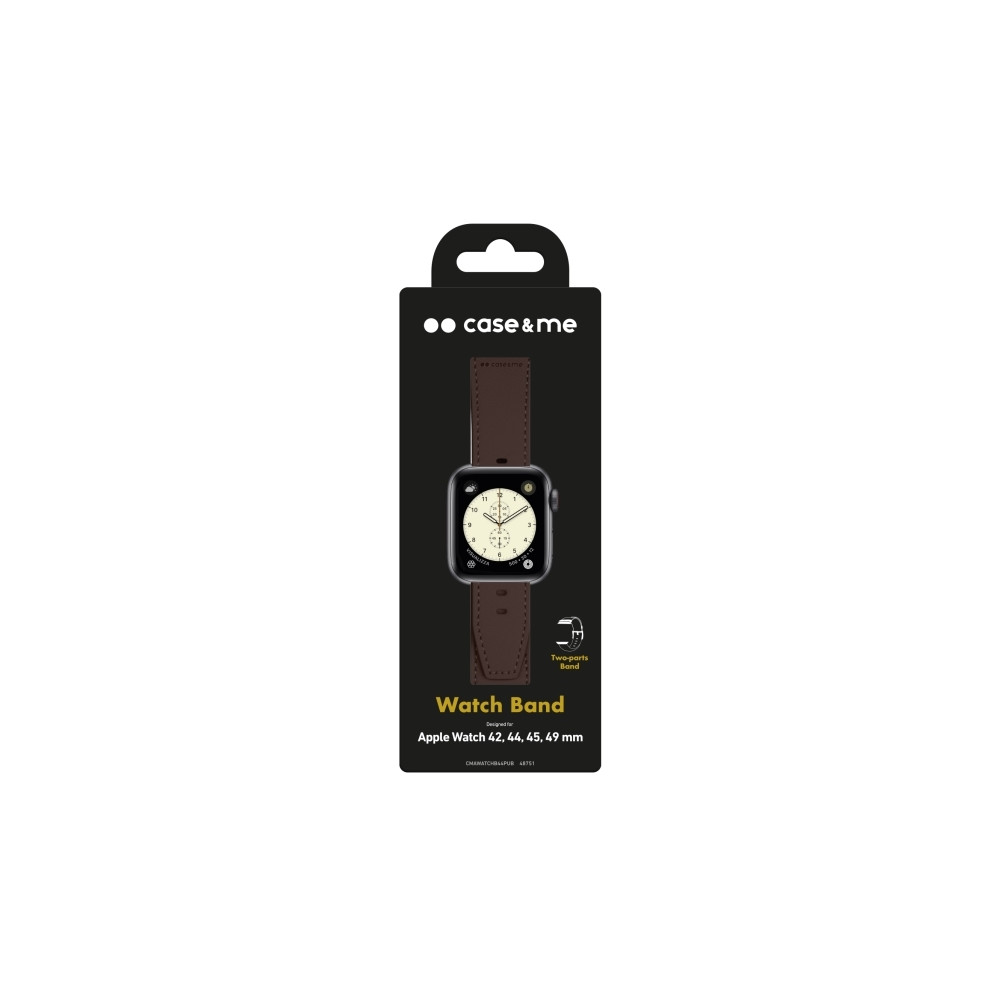 Produktbild för SBS Eco Leather urrem till Apple Watch 42/44/45/49mm