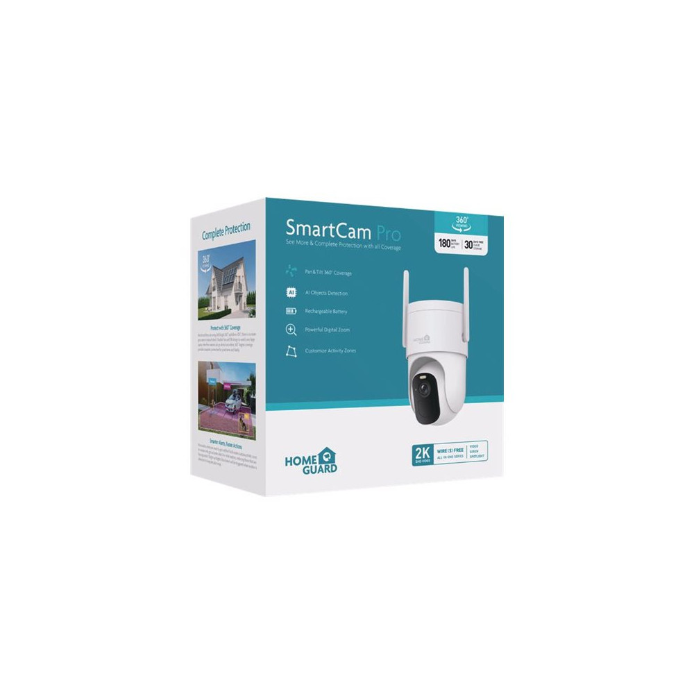 Produktbild för Homeguard SmartCam Pro - nätverksövervakningskamera - torn