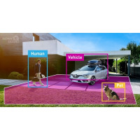 Produktbild för Homeguard SmartCam Pro - nätverksövervakningskamera - torn