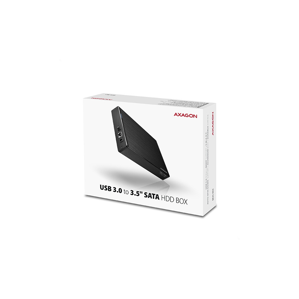 Produktbild för AXAGON EE35-XA3 - förvaringslåda - SATA 3Gb/s - USB 3.2 (Gen 1)
