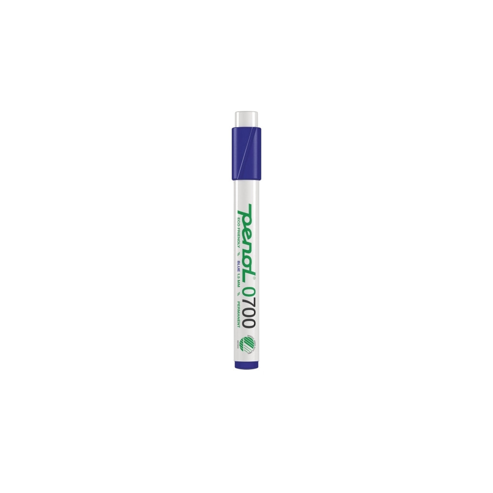 Produktbild för Permanent marker Penol 0700 1,5 mm blå (förpackning med 10 s...