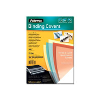 Produktbild för Fellowes - 100 stk - 240 g/m² - PVC-bindningsskydd