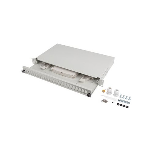 LANBERG Lanberg patch-panel - 1U - 19" - 24 x SC duplex / 24 x LC quad