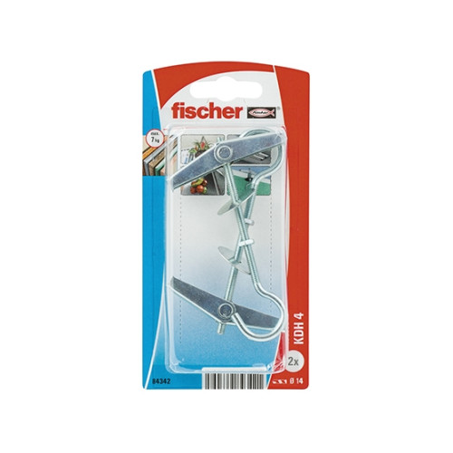Fischer Fischer 84342, Expansionsplugg, Tegel, Betong, Gipsskiva, Me...